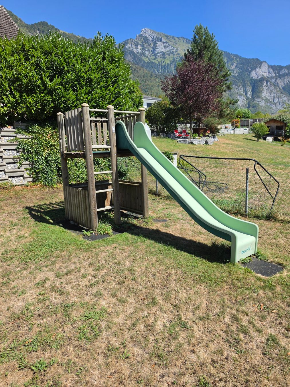 Scivoli: Spielturm mit Rutsche Buerli  2012 – Usato da Walenstadt venduto da Marco_8880