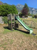 Spielturm mit Rutsche Buerli  2012