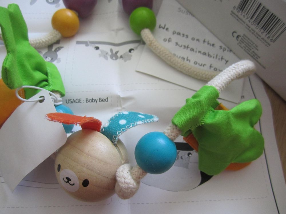 Plantoys Jouets: Holz Babykette Greifkette Plan Toys Hase ab Geburt NEU – Neuf (Voir description) à Wohlen AG par salamanderspielwaren 3