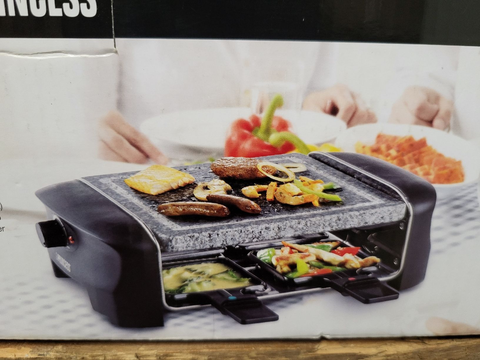Küchengeräte: piastra multifunzionale per raclette – Neu und originalverpackt aus Villa Bedretto von Custa