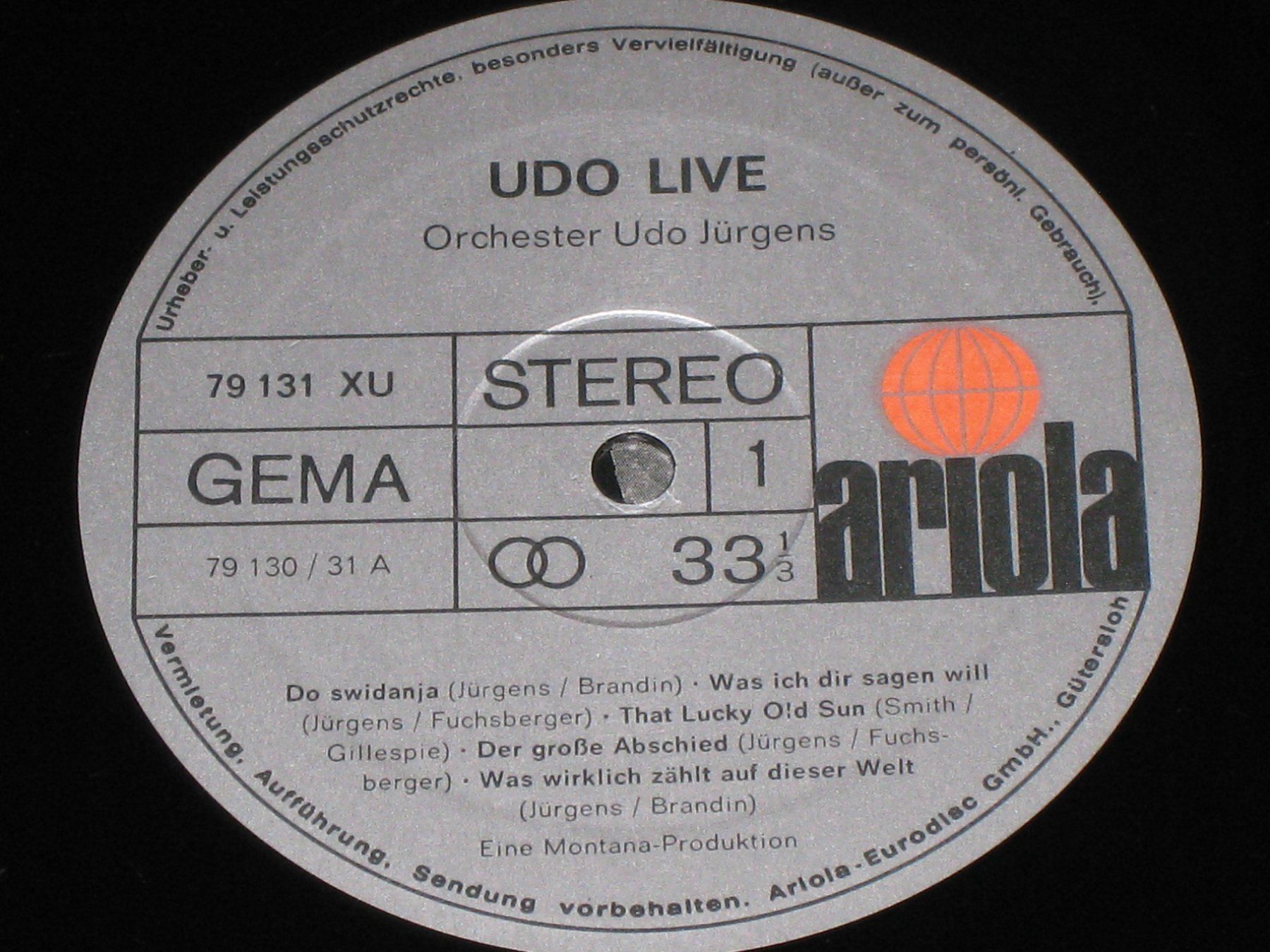 Dischi in vinile: DOPPEL LP - UDO LIVE – Usato da Steckborn venduto da Quo7 4