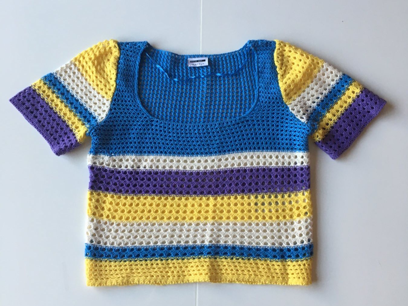 T-shirt: T-shirt multicolore - Noisy May - Taille L – Usato da Troinex venduto da Irisglo