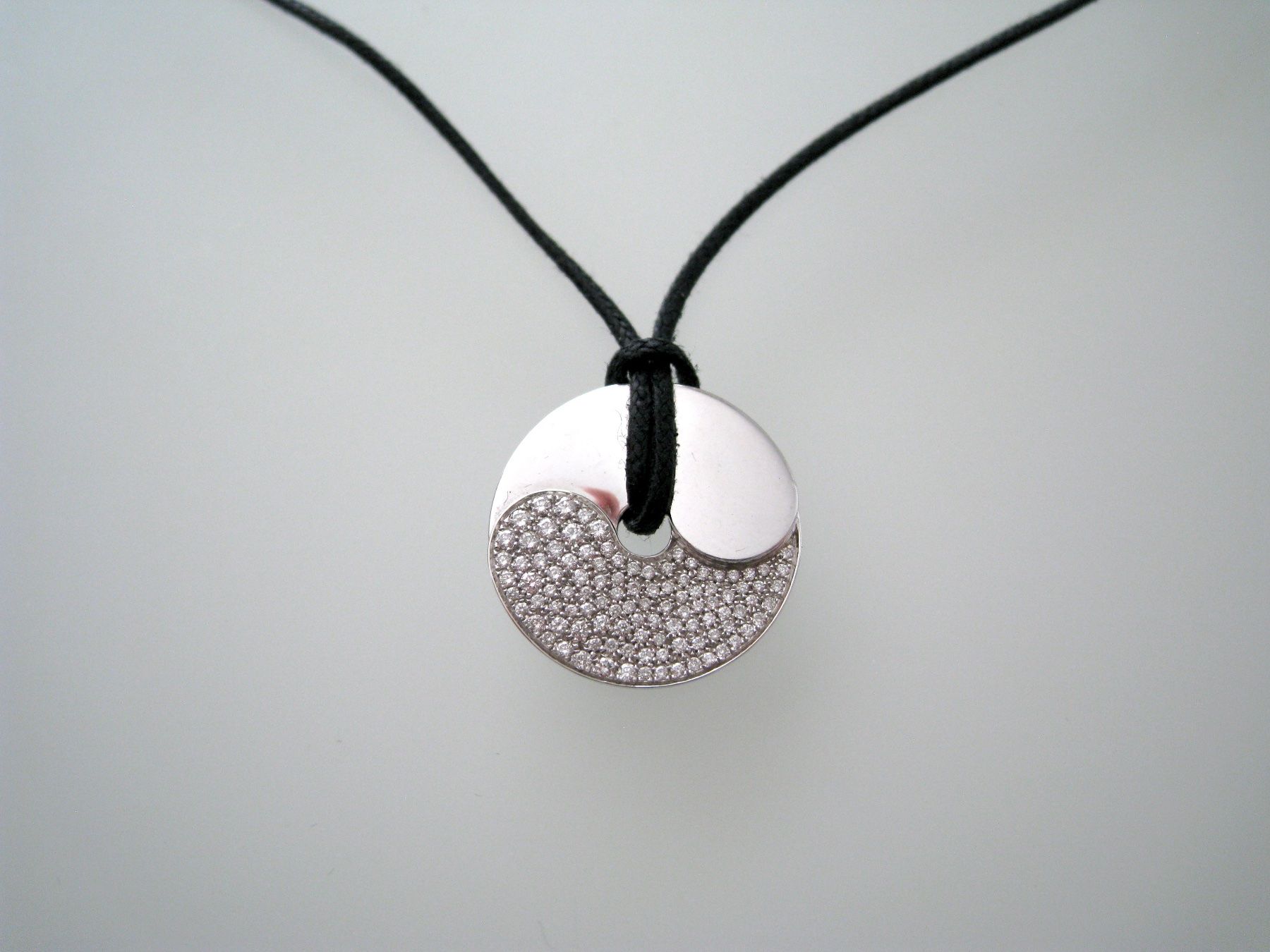 Catenine: Collier dinh van en Or Blanc avec Diamants – Usato da Geneve venduto da iBest 1