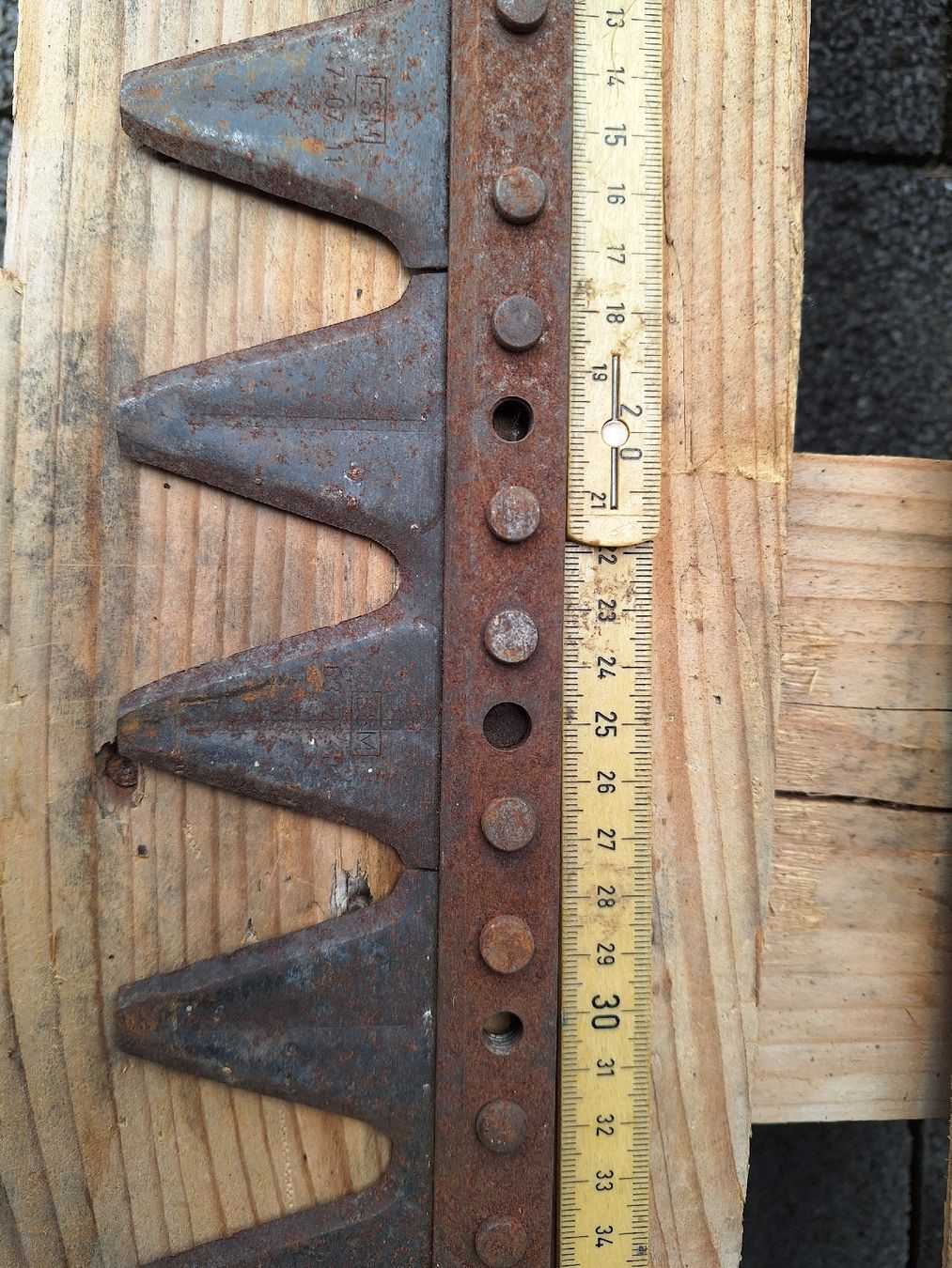 Accessori Trattori &Veicoli agricoli: ESM Busatis Mulchmesser 2m Motormäher Rapid Aebi Bucher – Usato da Auw venduto da Zuendapp1952 3