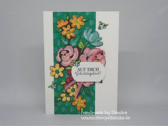 Stampin' up! Carta: Stampin up Designerpapier "Wiesenblumen" – Nuovo (secondo la descrizione) da Frauenkappelen venduto da evangelina78 4