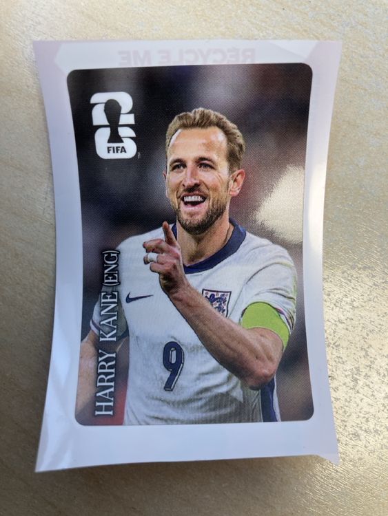 PANINI WM 2026 Coca Cola Sticker Harry Kane! (Neu (gemäss Beschreibung ...