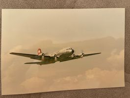 DC-4 Swiss Air Lines HB ILI 50 Jahre Transatlantik Jubiläum