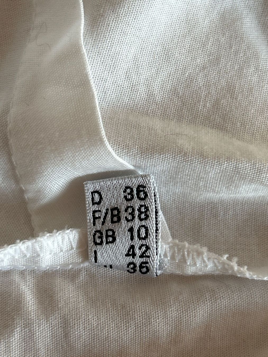 Krüger Camicette: Krüger Manufaktur Dirndlbluse weiss Gr.36 – Usato da Brunnen venduto da Nala2929 6