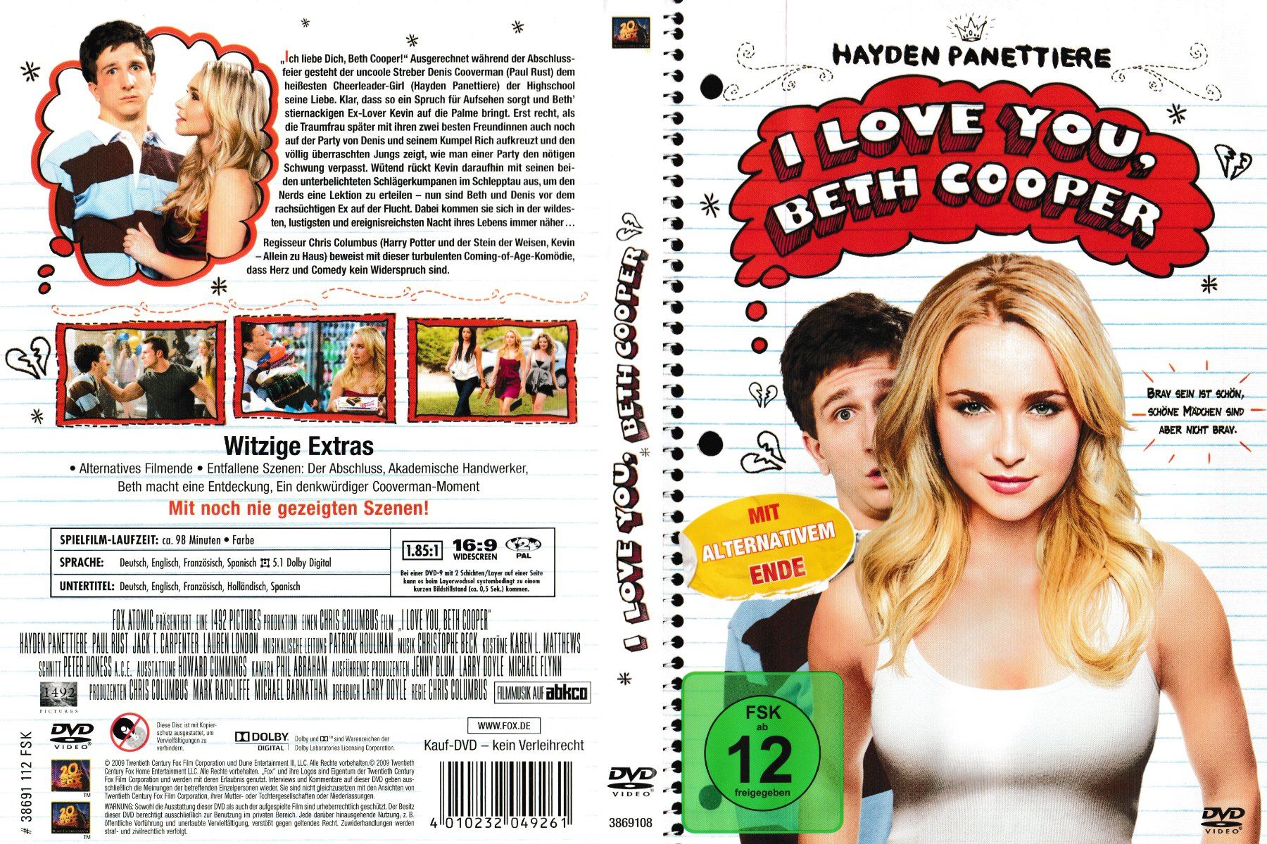 Tutti i DVDs: DVD - I Love You, Beth Cooper – Usato da Langnau am Albis venduto da MediaRescuerKeLoX