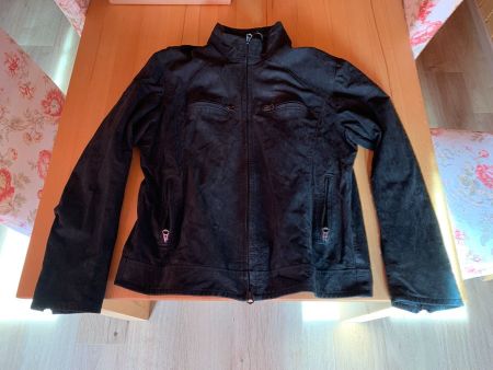 Neue!! Echte Ziegenleder Jacke