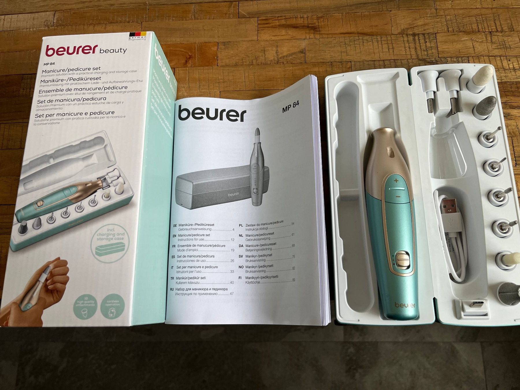 Maniküre: Manicure/Pedicure Set Beurer MP 84 mit Garantie bis 24.04.28 – Gebraucht aus Steinach von usimo 1