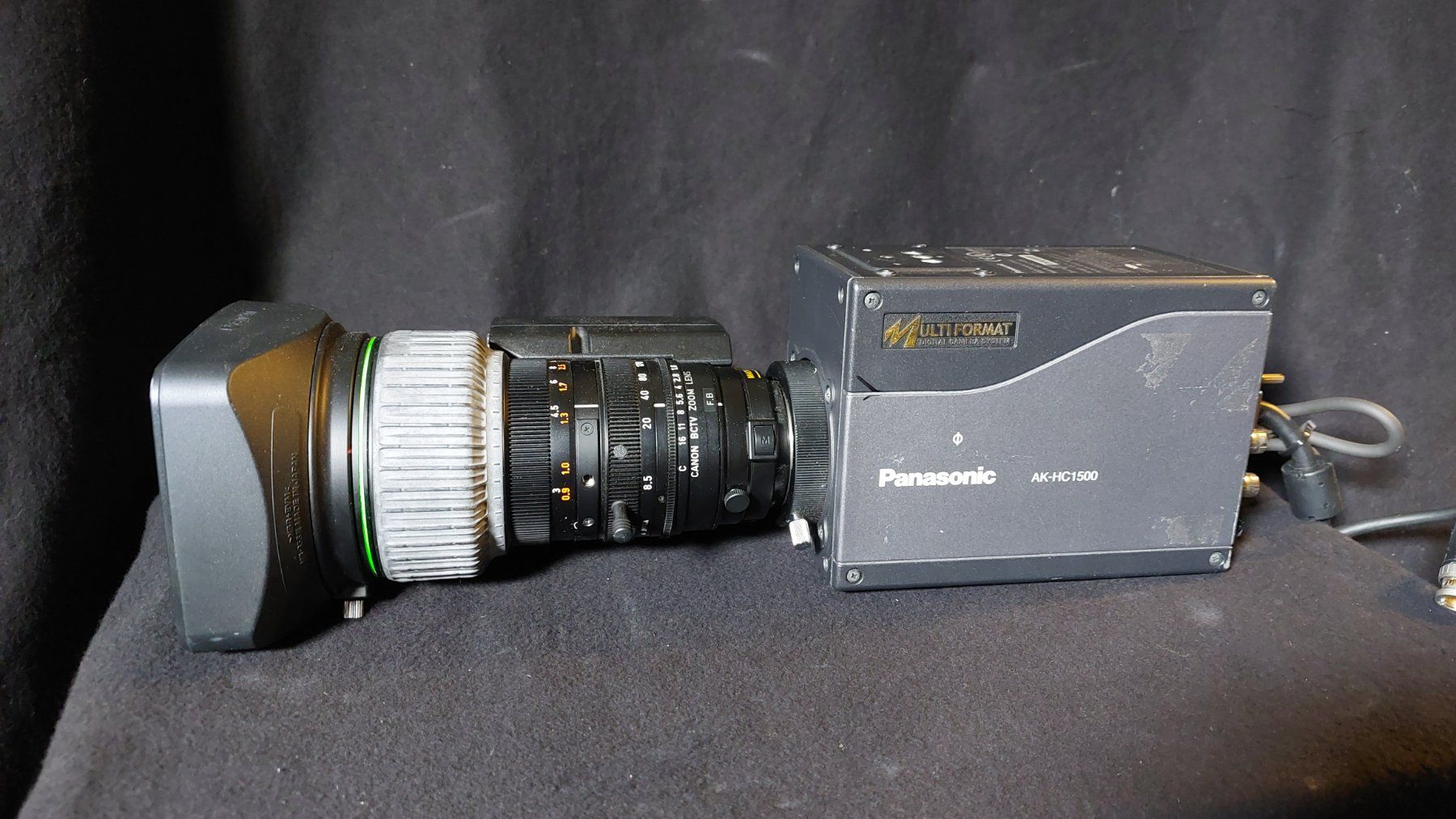 Panasonic Videocamere: Panasonic AK-HC1500 Profi Studiokamera mit HD-SDI-Modul – Usato da Rheineck venduto da FMPTV