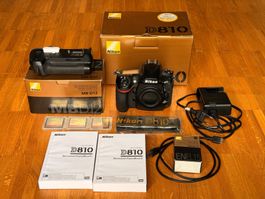 Nikon D810 Digitalkamera mit Zubehör