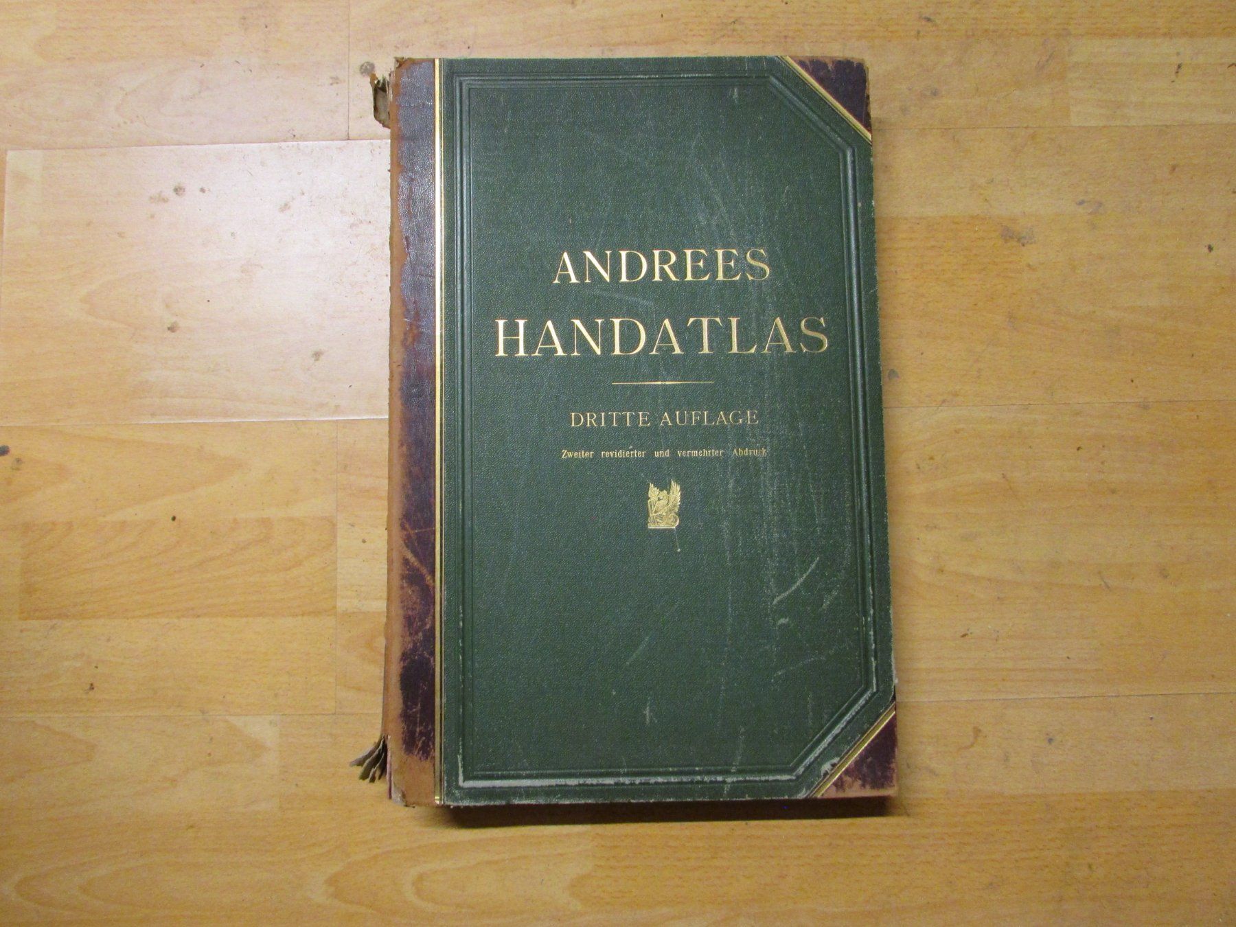 Bücher: Andrees Allgemeiner Handatlas Dritte Auflage 1896 – Gebraucht aus Muttenz von timedesign