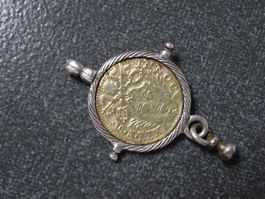 Antiker Rosenkranz Taler Jesuiten / 1696