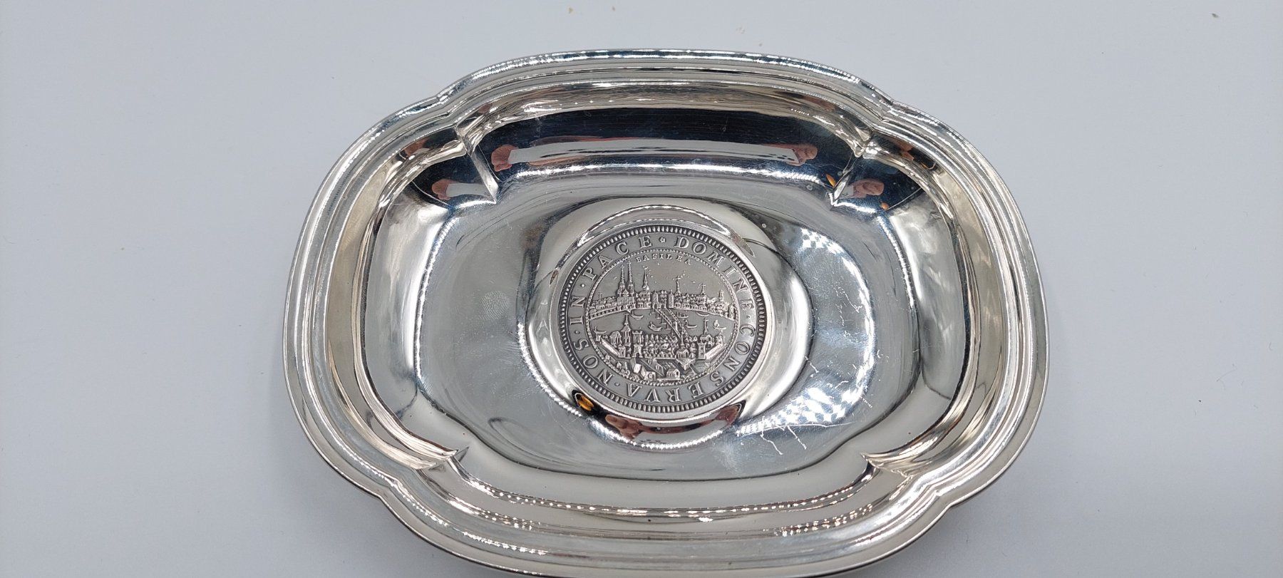 Jezler Ciotole: Silber Schale Bankverein – Usato da Dielsdorf venduto da anabur