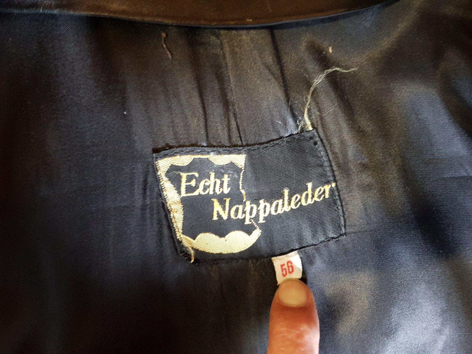 Giacche: Nappa Leder Jacke robust Grösse 56 – Usato da Walterswil BE venduto da Lonitti 2