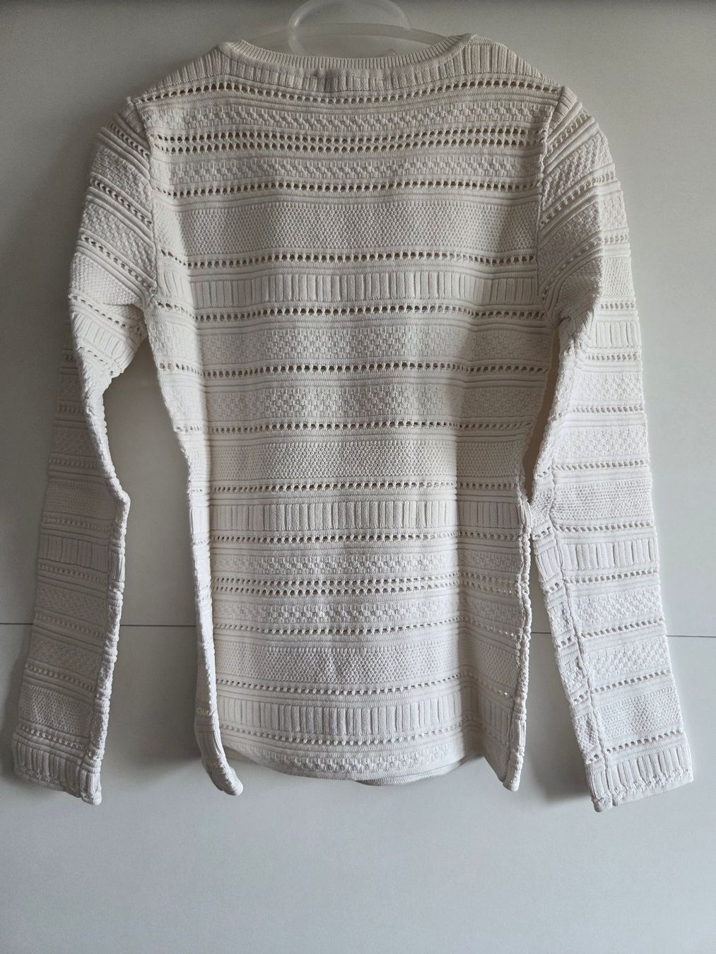 Mango Tops: MANGO Pull blanc ajouré - Taille S – Neuf (Voir description) à Chavannes-Renens par mau_8rwz 1