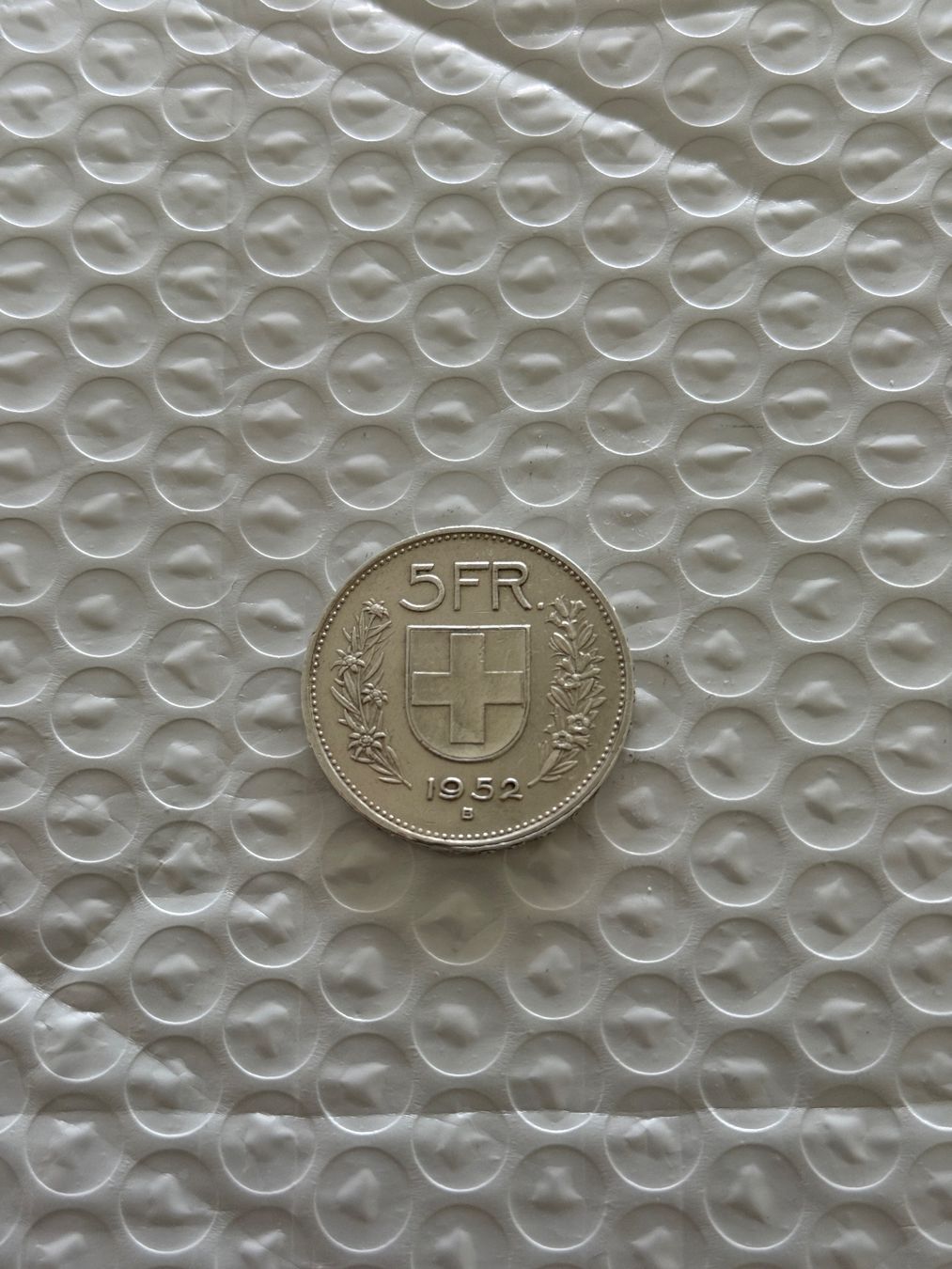 Alle Münzen: Seltener 5 Franken 1952  sehr Rar – Gebraucht aus Wallisellen von SWISS_SILVER1 1