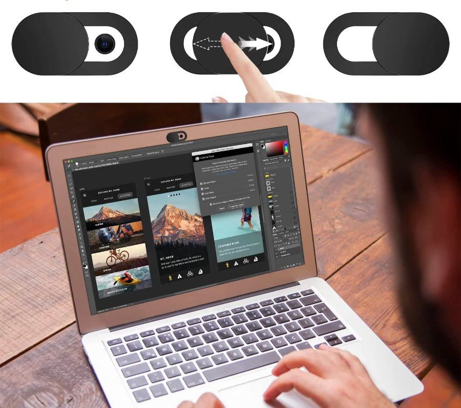 Cover & Protezioni schermo: 3 Stück Webcam Abdeckung Cover Anti-Spy – Nuovo e nell'imballaggio originale da Berg am Irchel venduto da Zweiti_Chance 1