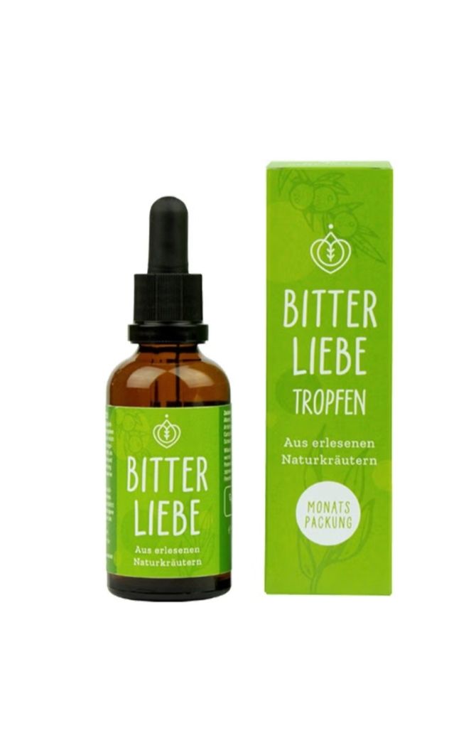 Lebensmittel & Spezialitäten: Bitter Liebe Tropfen 50ml Monatspackung 5 Stk. – Neu und originalverpackt aus Zürich von adormideras