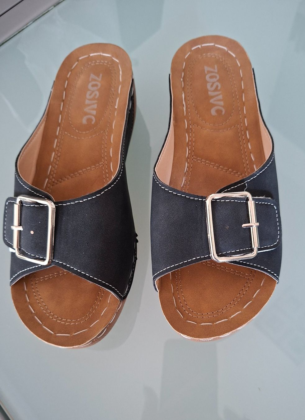 Scarpe da donna: Damen Pantoletten gr 37 Neuwertig – Nuovo (secondo la descrizione) da Reinach AG venduto da nicki024 1