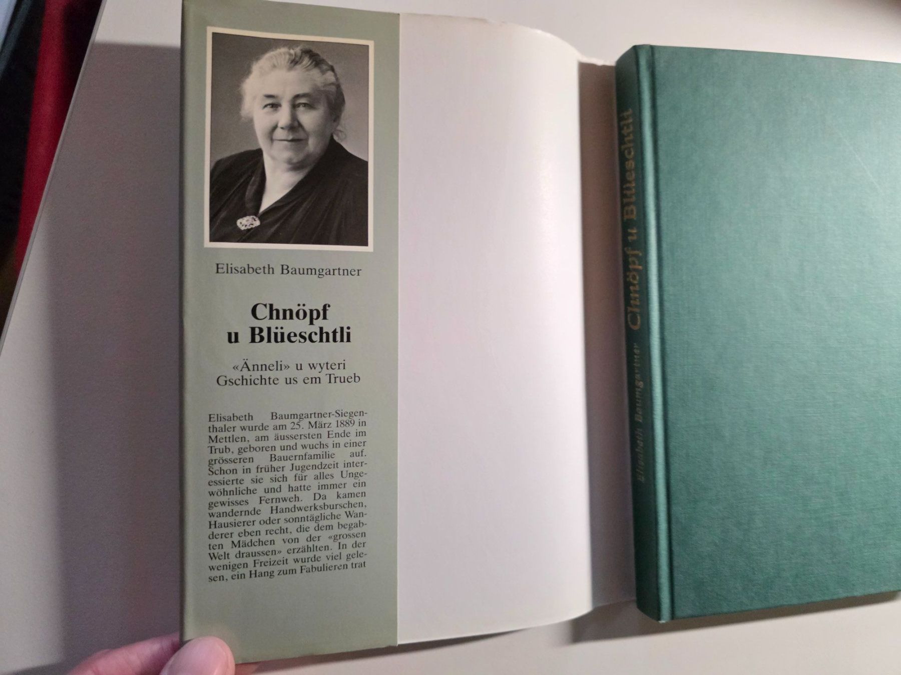 Libri: Chnöpf u Blüeschtli - Elisabeth Baumberger - Trueb 1990 – Usato da Walterswil BE venduto da Lonitti 1