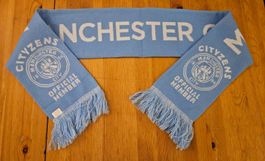 Manchester City Schal Official Member Fussball Fan ManCity