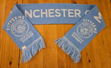 Manchester City Schal Official Member Fussball Fan ManCity