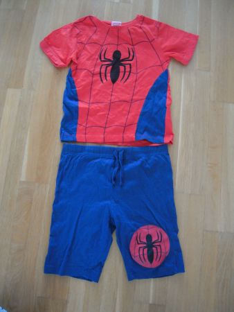 Marvel Spider-Man Sommer Pyjama Gr 122 128