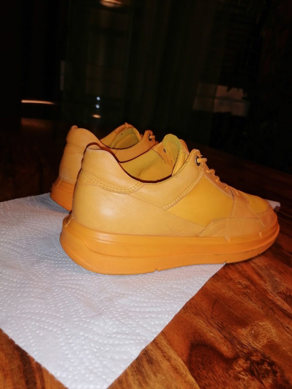 Herrenschuhe: Ecco Sneaker Gr. 38 Sommerfarbe Peach fast neu – Gebraucht aus Niederwangen BE von benbrik1 8