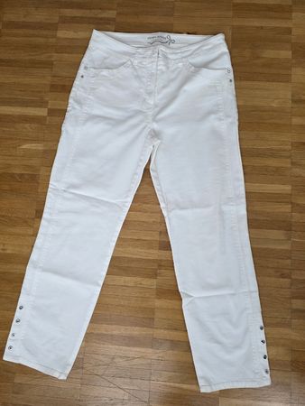 Gerry Weber Damen Sommerhose, weiss, Gr. 36- Top Zustand!