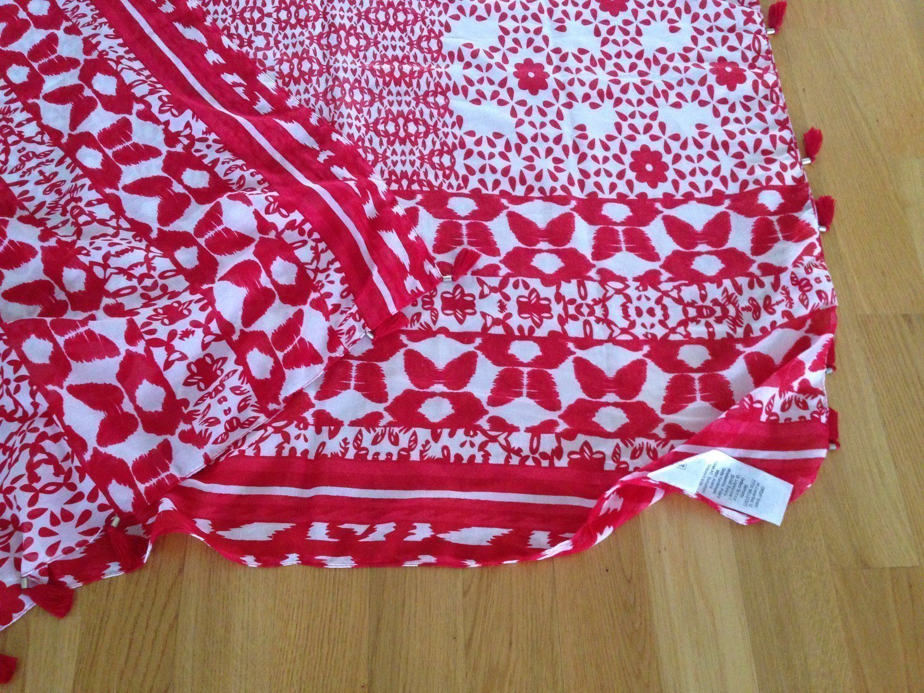 Foulard & Sciarpe: Schal von Orsay rot weiss – Usato da Buchs venduto da sonjaja 2