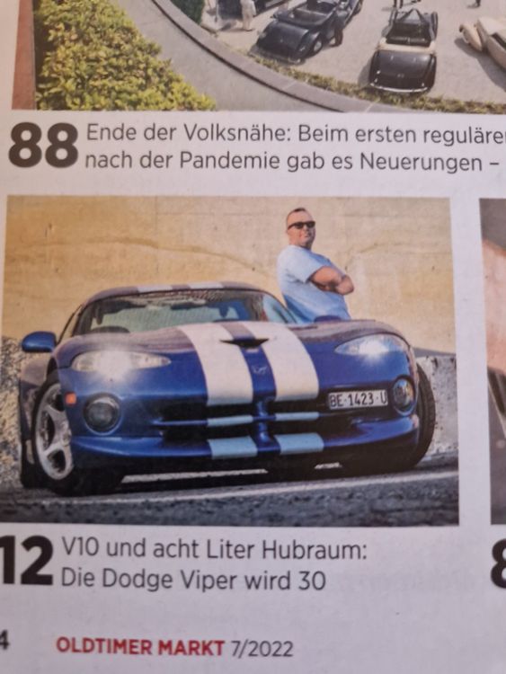 30 Jahre Dodge Viper: Dodge Viper Entwicklung – YOFR
