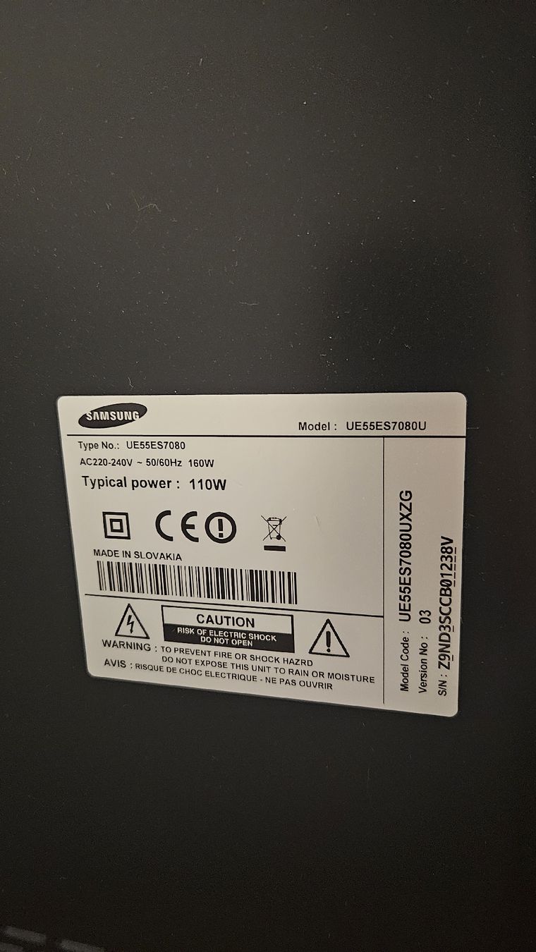 Samsung Fernseher: Samsung TV 55" – Gebraucht aus Hermetschwil-Staffeln von Stutz_Patrick 1