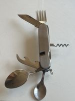 Camping Multitool Rostfrei Stahl Löffel Gabel Messer(S16)
