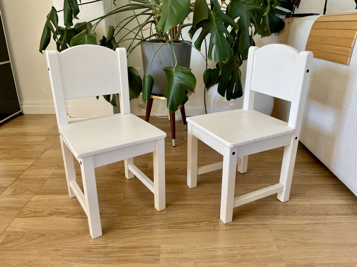 Ikea Sedie: SUNDVIK Kinderstuhl | weiss | 2 Stück | gebraucht – Usato da Zürich venduto da samira12382