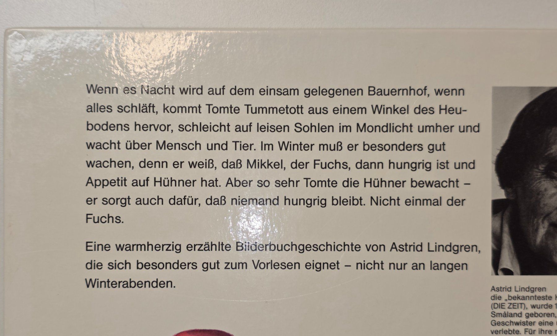 Libri: TOMTE UND DER FUCHS  Astrid Lindgren – Nuovo (secondo la descrizione) da Dürnten venduto da Bachtelrider_ 3