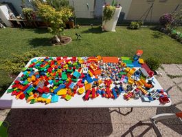 Lego Duplo Konvolut - Viele steine und Figur wie foto