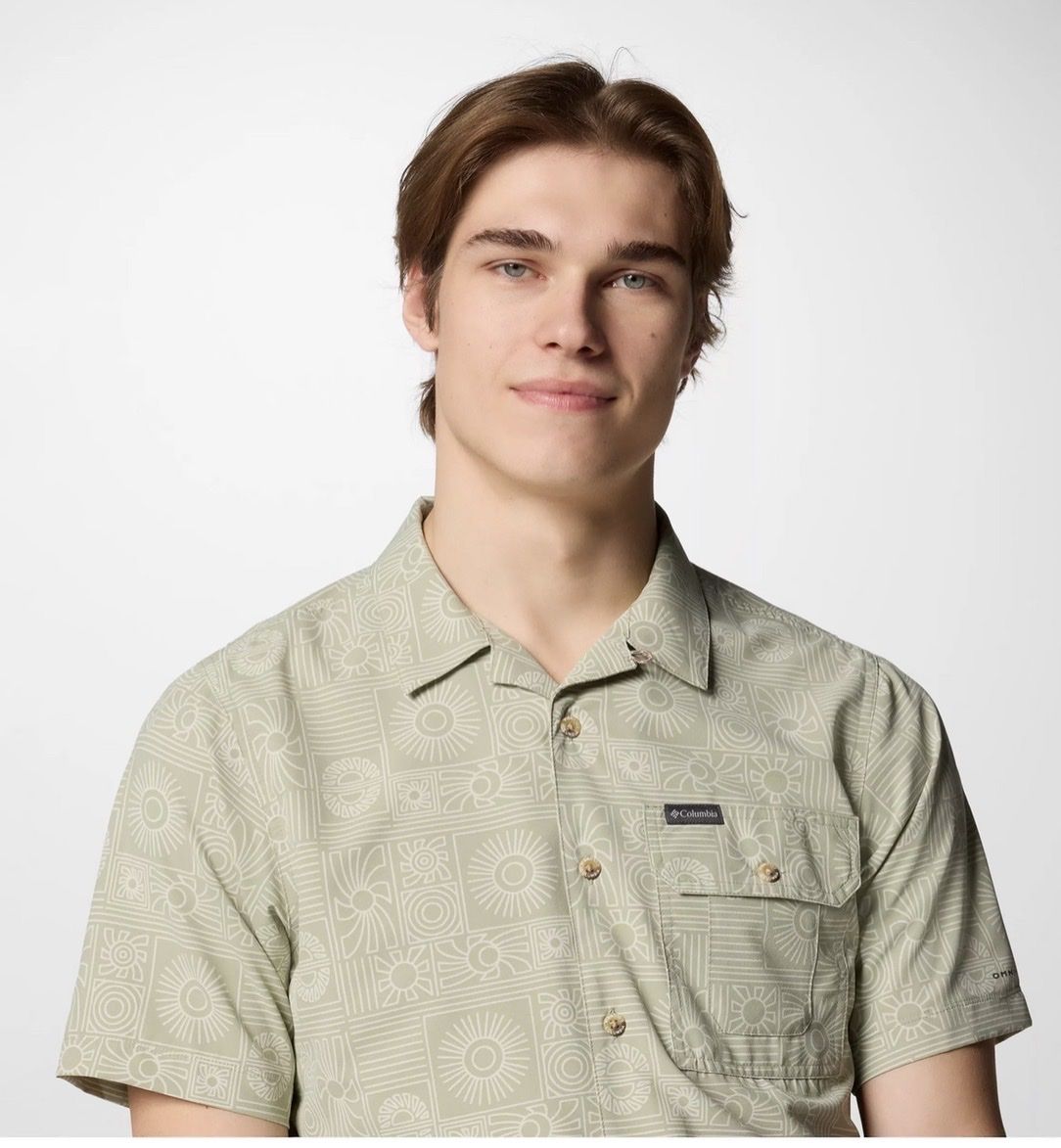 Columbia Camicie: Chemise Columbia verte – Nuovo (secondo la descrizione) da Estavayer-le-Lac venduto da Shampou46 4