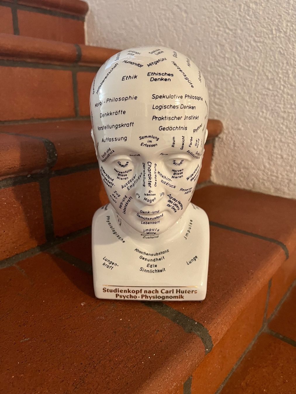 Skulpturen & Statuen: Studienkopf nach Carl Huters Psycho-Physiognomik – Gebraucht aus Zuzgen von Astrid2004 2