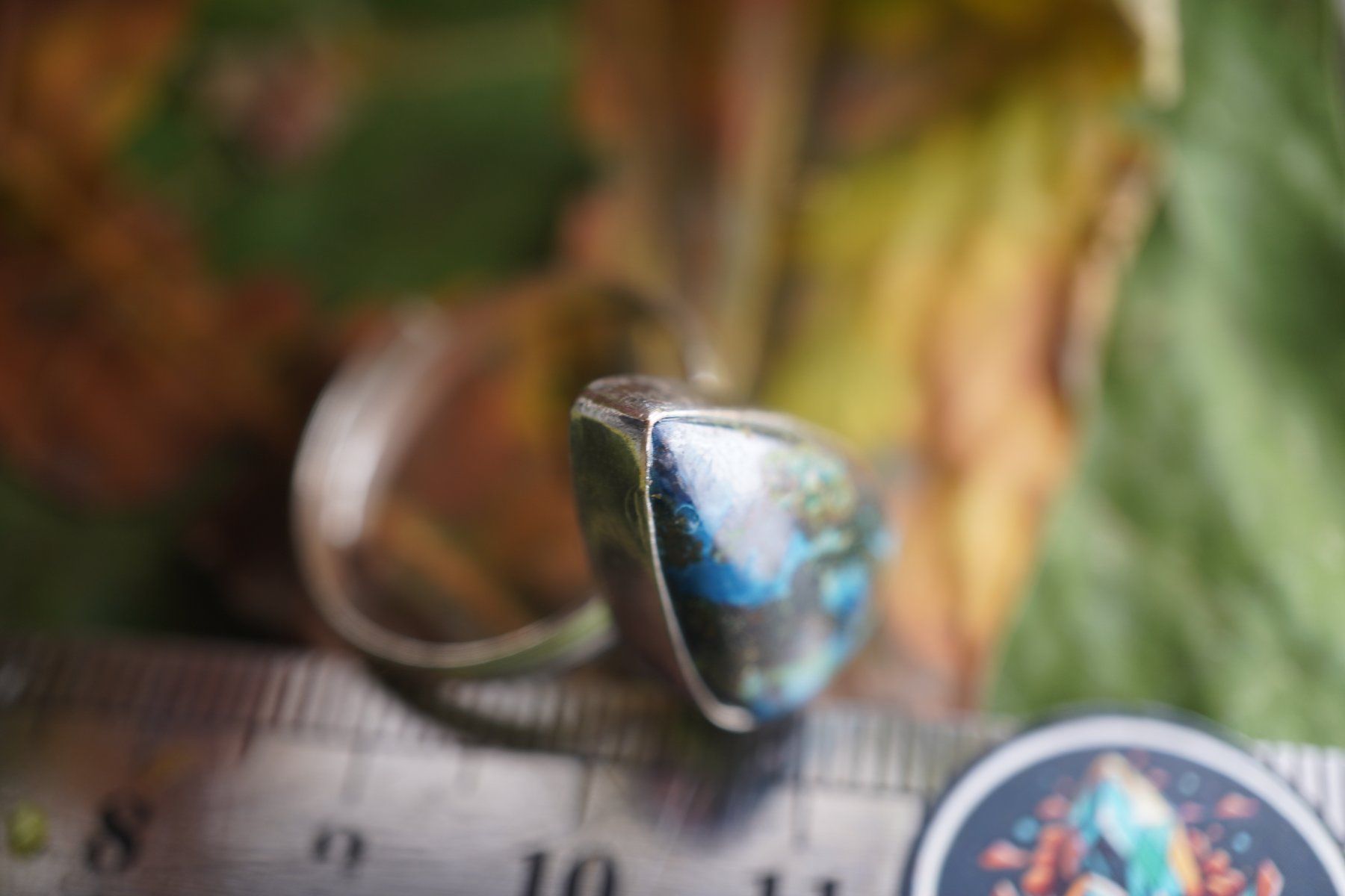 Minerali & Pietre curative: Azurit USA       ring Grösse  Variabel     (Räumung!) – Nuovo e nell'imballaggio originale da Eschenbach SG venduto da topstone 5