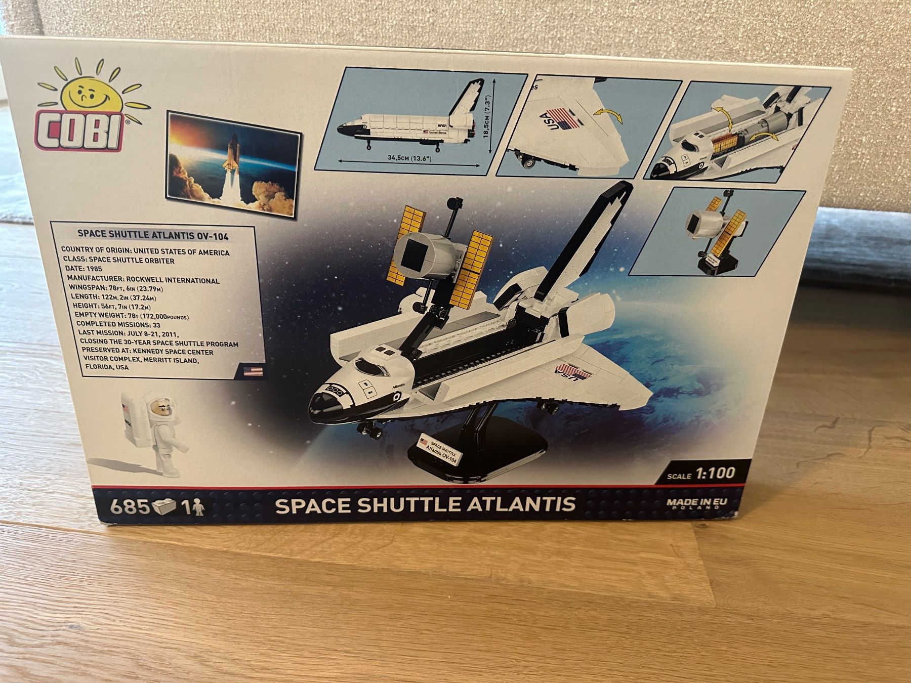 Cobi Baukästen: COBI 1930 - Historical Collection, Space Shuttle Atlantis – Gebraucht aus Zumikon von  2