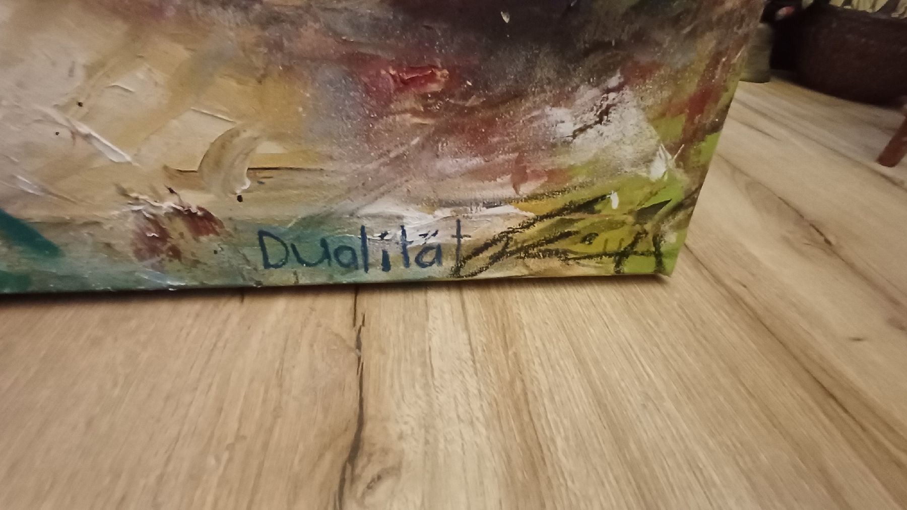 Tableaux: Schönes Bild Handbemahlt – D'occasion à Flawil par Naphtali 5