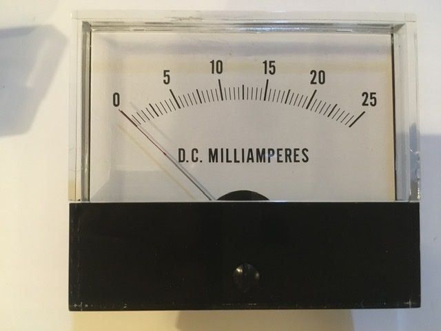 Misurare: Drehspulinstrument 0-25mA DC – Nuovo e nell'imballaggio originale da Brugg AG venduto da Pedro4