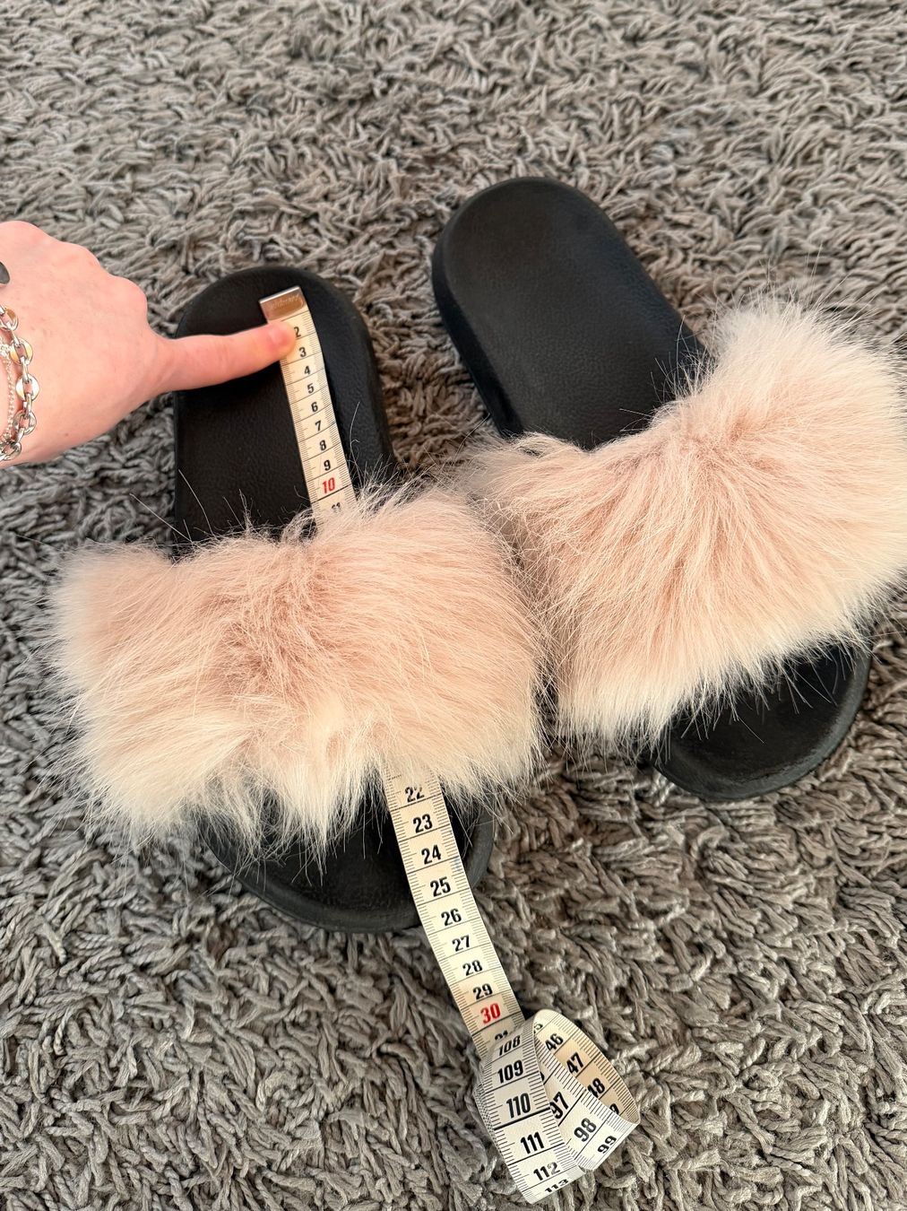 Scarpe da donna: Sandalen mit Kunstfell EU 38-39 – Nuovo (secondo la descrizione) da Frümsen venduto da laura002 3