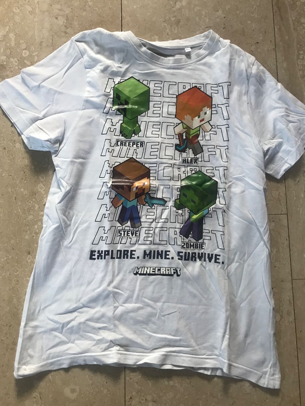 C&A Camicie, T-shirt & Polo: T-Shirt Minecraft – Nuovo (secondo la descrizione) da Oftringen venduto da mbc_b8vr