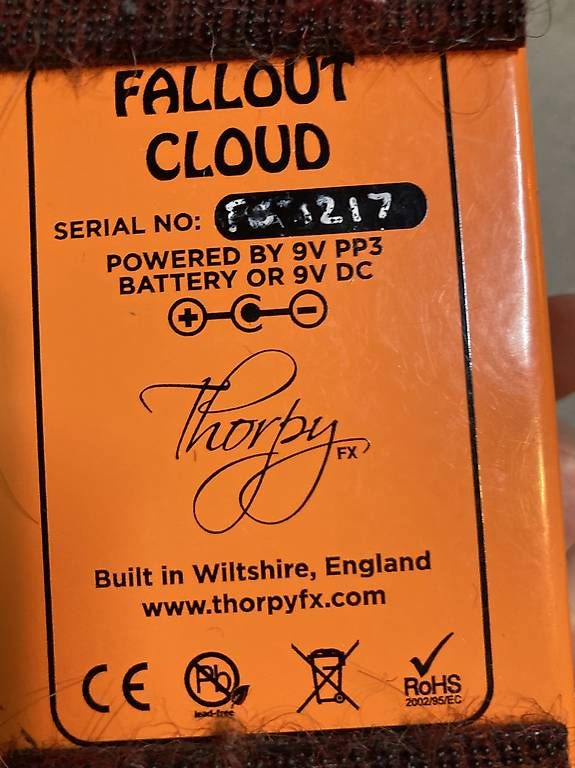 Musikinstrumente: Thorpy Fx FALLOUT CLOUD FUZZ – Gebraucht aus Zürich von BootmakerforKings 3