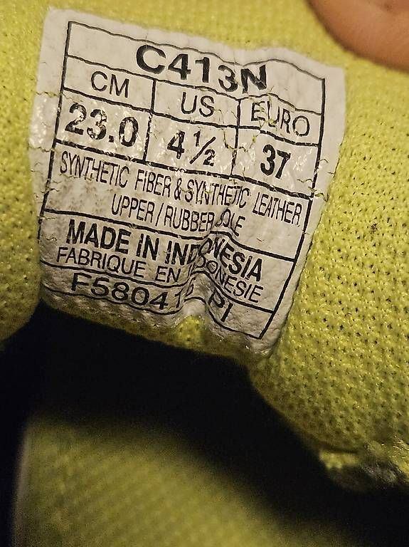 Chaussures hommes: Asics Gel Hallenschuhe Gr. 37 – D'occasion à Zürich par steffenboch 4
