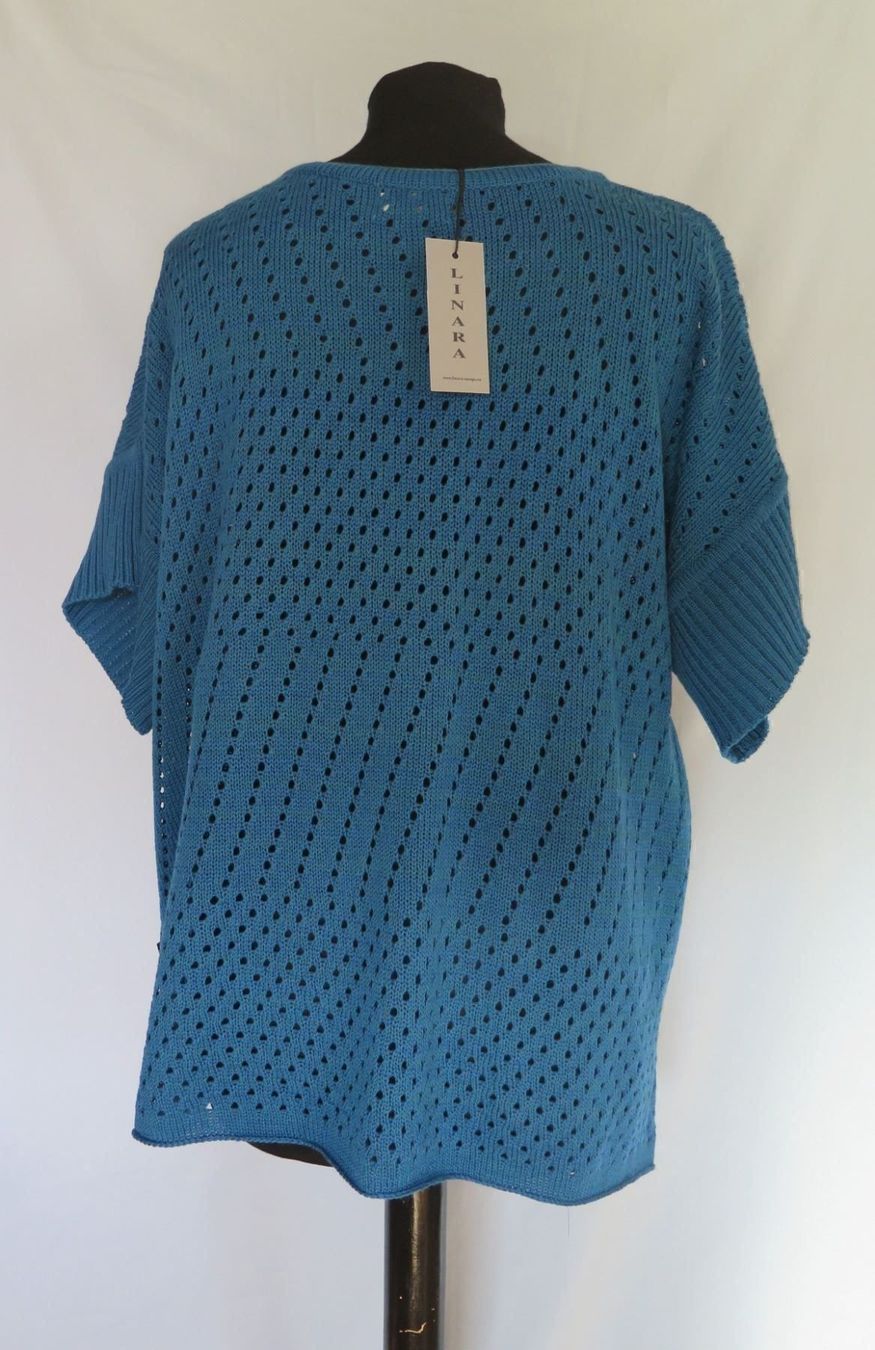 Camicette: Strickshirt Leinen/Merino One Size – Nuovo (secondo la descrizione) da Bronschhofen venduto da top-wein01 2